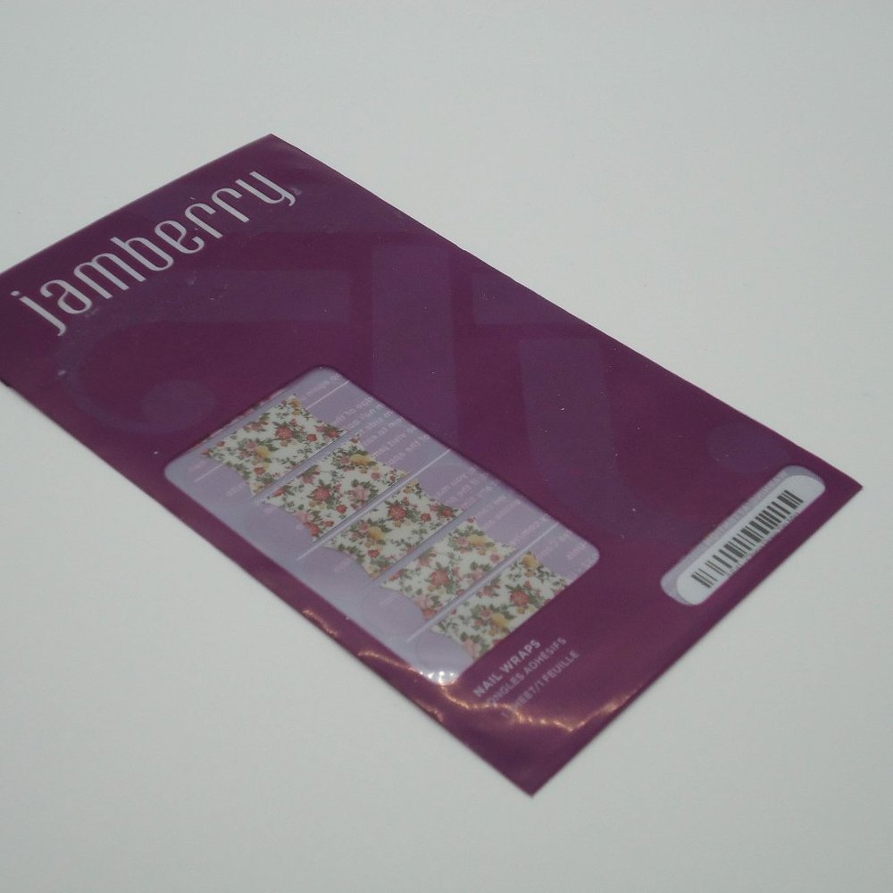 Jamberry Nail Wraps China Rose Tip Mid
